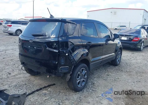 2021 Ford Ecosport S from USA, damaged, VIN MAJ3S2FEXMC444941